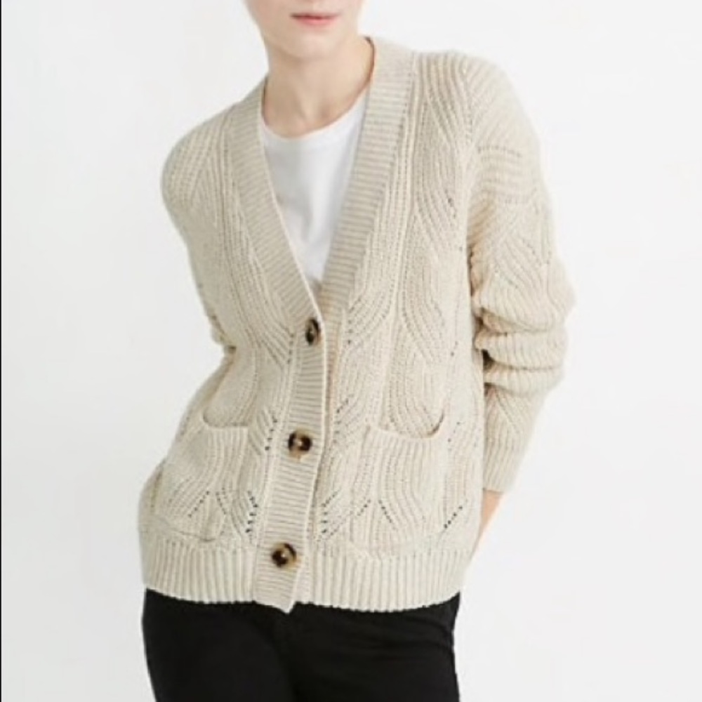 Madewell Hillview Cardigan Sweater - Picture 2 of 9